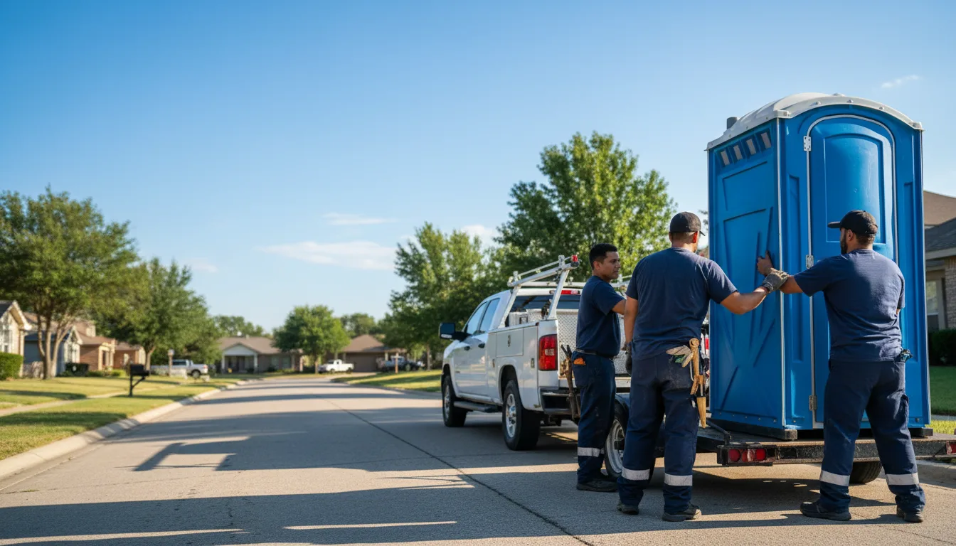 Portable Toilet Rental in Plainfield, OH near me